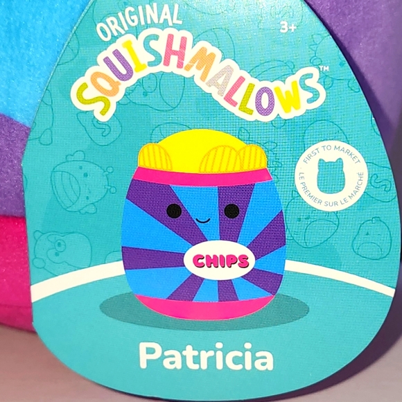 PATRICIA 🍟FIRST TO MARKET Potato Chips Neon Food Squad Original Squish ☆》NWT《☆ - Picture 2 of 6